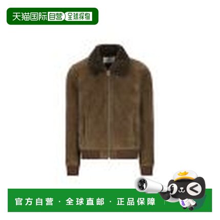 潮奢 Saint Laurent 圣罗兰 男士 拉鍊飛行員夾克 837294YC2TB