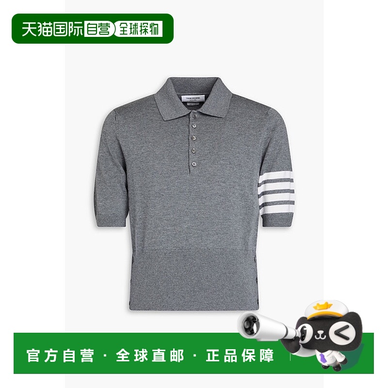 1h可退 潮奢 Thom Browne 汤姆 布朗 男士 Hector Icon 条纹嵌花P