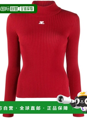 COURREGES 女士针织衫 PERMPU022FI00014034 CO 红色