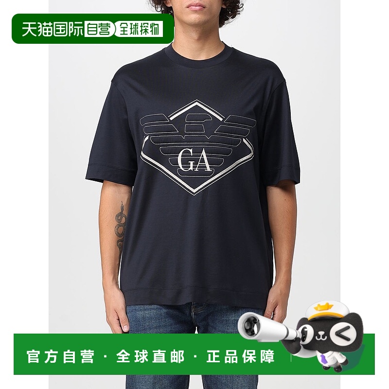 1h可退 EMPORIO ARMANI 男士T恤 EM002835AF10761UB118短袖阿玛尼