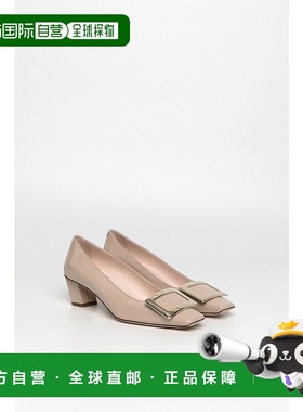 1h可退 潮奢 ROGER VIVIER 罗杰 维维亚 女士 Belle Vivier金属扣