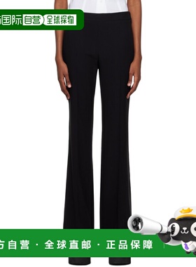 1h可退 潮奢 Moschino 莫斯奇诺 女士 黑色 60s 长裤 231EA033105