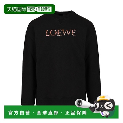LOEWE 男士针织衫 H526Y24X631100 AW2025 黑色 Crewneck sweatsh