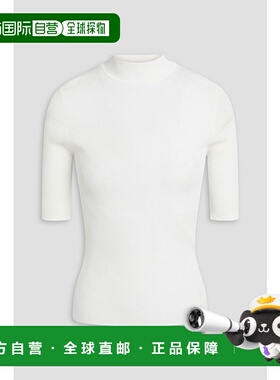 1h可退 潮奢 Tory Burch 托里 伯奇 女士 罗纹针织高领上衣 14574