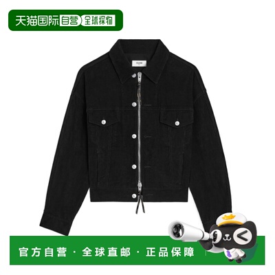 CELINE 女士夹克 RV0ZW881TGBQ4 SS2026 黑色 长袖夹克