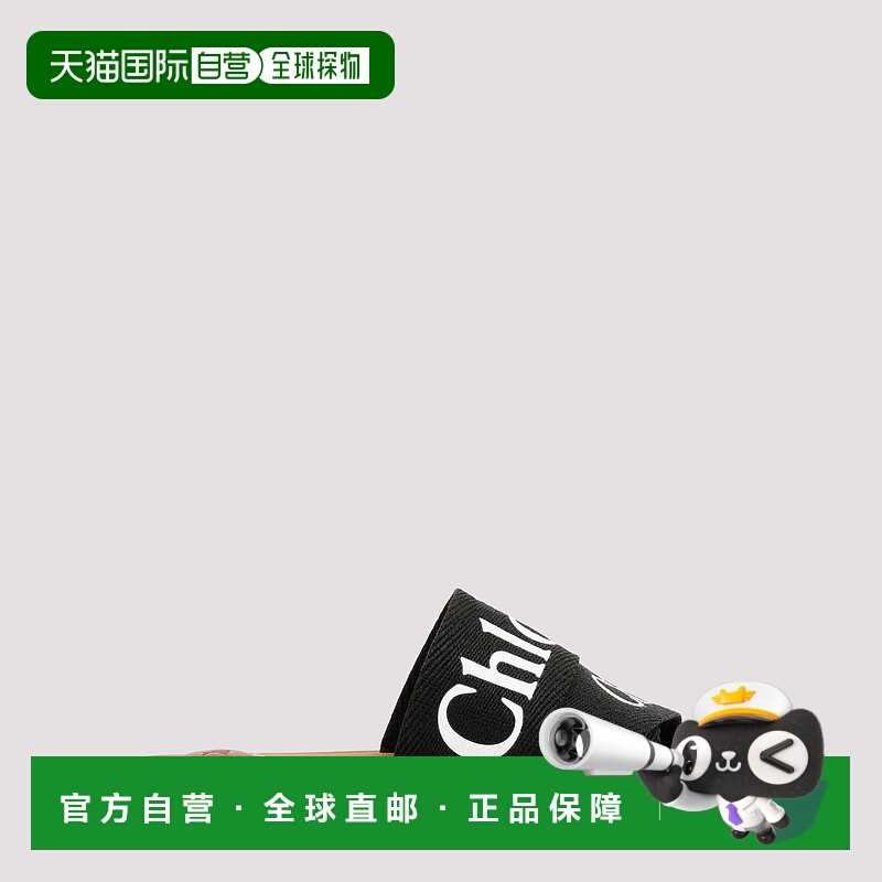 1h可退 CHLOÉ 女士凉鞋 CHC22U188Z3001-0 SS2024 黑色 Chloe Woo