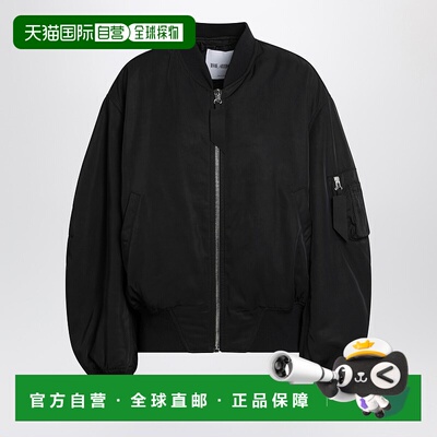 1h可退 潮奢 The Attico 女士 黑色拉链短夹克 260WCB0007PLL001A