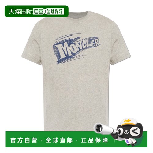 1h可退 MONCLER 男士T恤 L20918C0002389B8U979 AW2026短袖