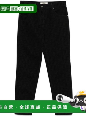 FENDI 女士牛仔裤 FLP851AT1BF0GME CO 黑色