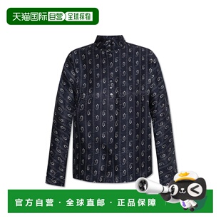 1h可退 TORY BURCH 女士衬衫 1763820476 AW2025 深蓝色 Patterne