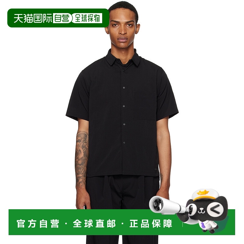 1h可退 潮奢 SnowPeak 雪峰 男士 黑色 Breathable Quick Dry 衬