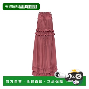 CHLOÉ 女士连衣裙 CH25ARO340446AQ AW2025 粉红色 Silk dress wi