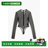 弹性网纱连体衣 1h可退 BY042FW24BLACK PERRY 女士 潮奢 ALEX