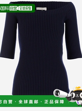 CHLOÉ 女士针织毛衣 CHC22AMP026504C4 AW2022 黑色 Chloe Boat N