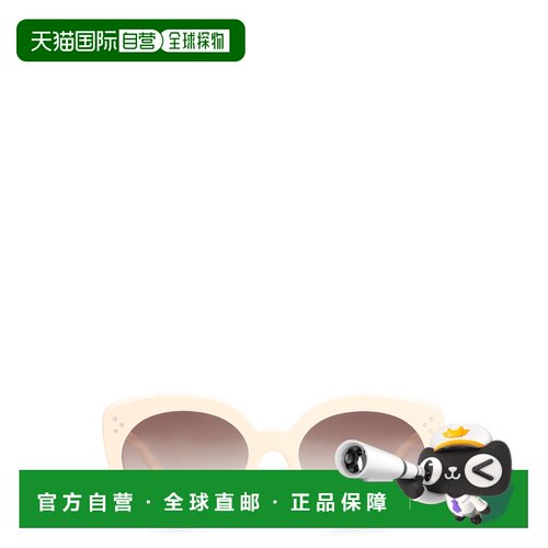 CELINE 女士太阳镜 4S295CPLB01AV AW2024 米白色 Cat-eye sungla