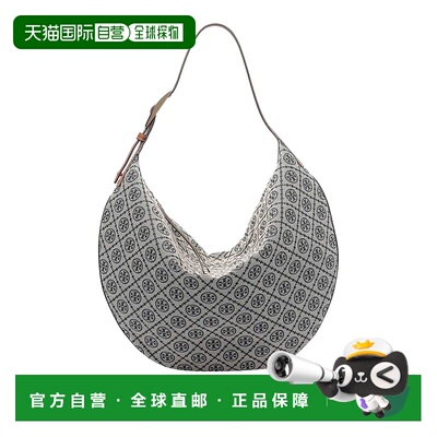 TORY BURCH 女士斜挎包 177028405 AW2025 棕色 T Monogram Ballo