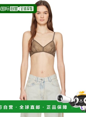 潮奢 calvin klein 女士 棕色 Solen Unlined 法式文胸 VY00030BA