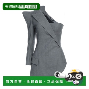 1h可退 潮奢 Balmain 巴尔曼 女士 单肩上衣 grey灰色 舒适时尚