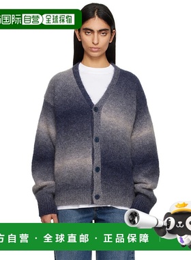 1h可退 潮奢 Études 女士 海军蓝开衫 H24MMKNI62344