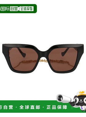 1h可退 GUCCI 女士眼镜 GG1023S005 AW2023 黑色 GG1023S古驰