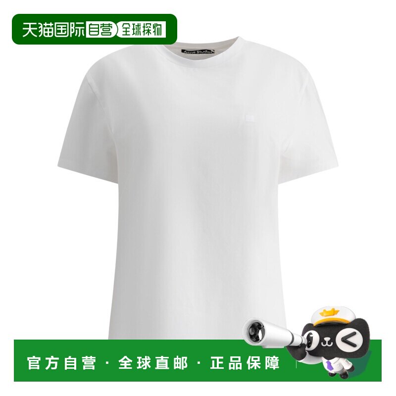 ACNE STUDIOS 男士T恤 CL0309183 SS2026 白色 短袖支付后1h可退图片