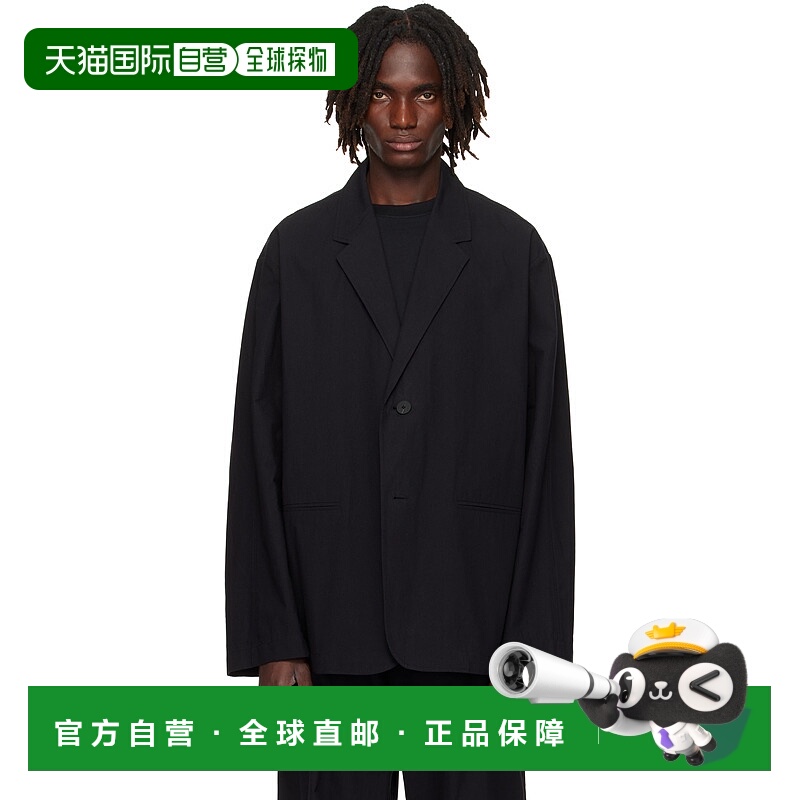 1h可退 潮奢 Studio Nicholson 男士 黑色 Toro 西装外套 TOROSNM