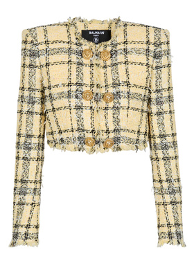 1h可退 BALMAIN 女士西服 GF1SD280XL73AAA SS2026 花色