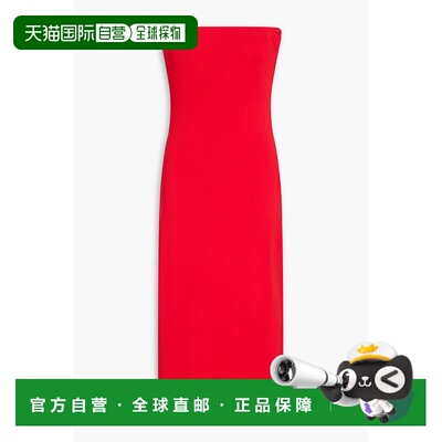 1h可退 潮奢 Staud 女士 Canna 无肩带针织中长连衣裙 R24P2124VN