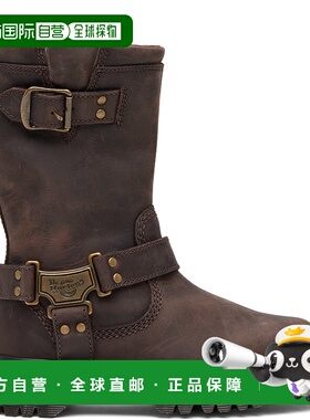 1h可退 潮奢 Dr. Martens 马丁大夫 女士 棕色 Anistone Hi Leath