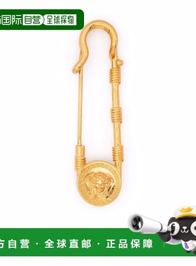VERSACE 女士胸针 DG6H149DJMT3J000 CO 黄色 SPILLA MEDUSA SAFE
