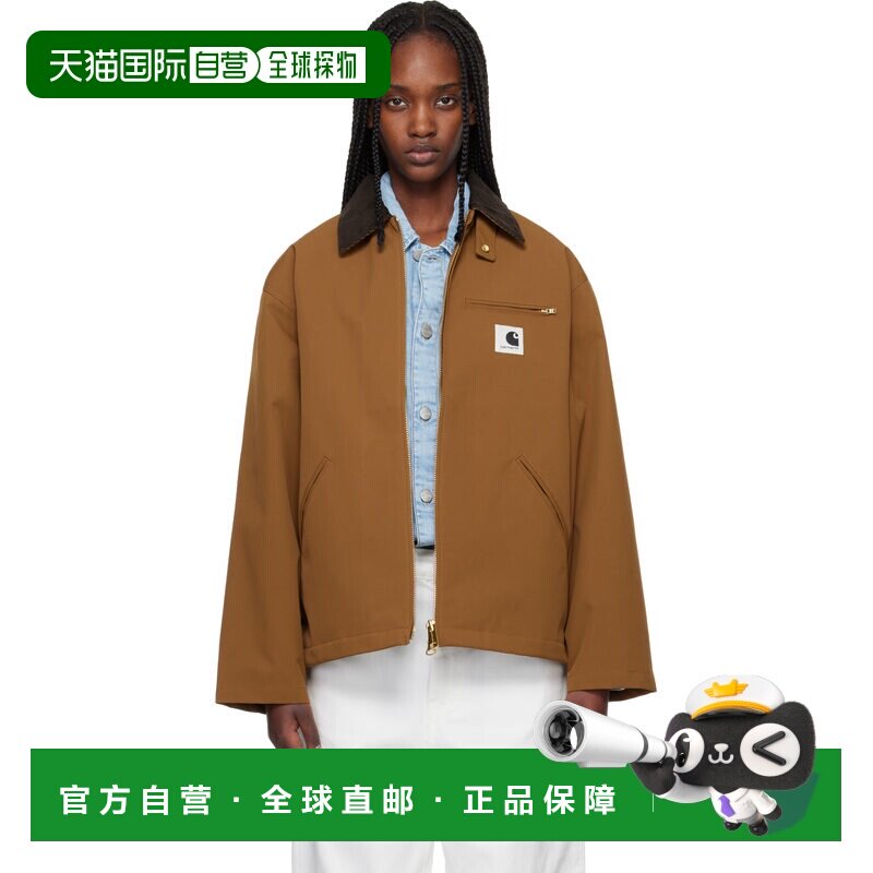 CARHARTT WIP 女士 棕色 Clark 夹克 I03614400SXXBrownTob