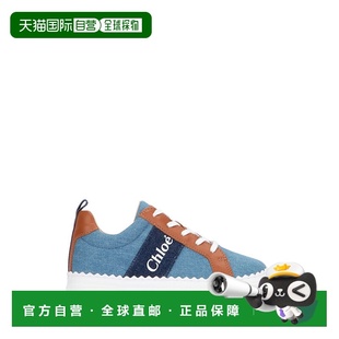 C20286Z10 女童运动鞋 AW2024 白色 1h可退 徽标运动鞋 CHLOÉ