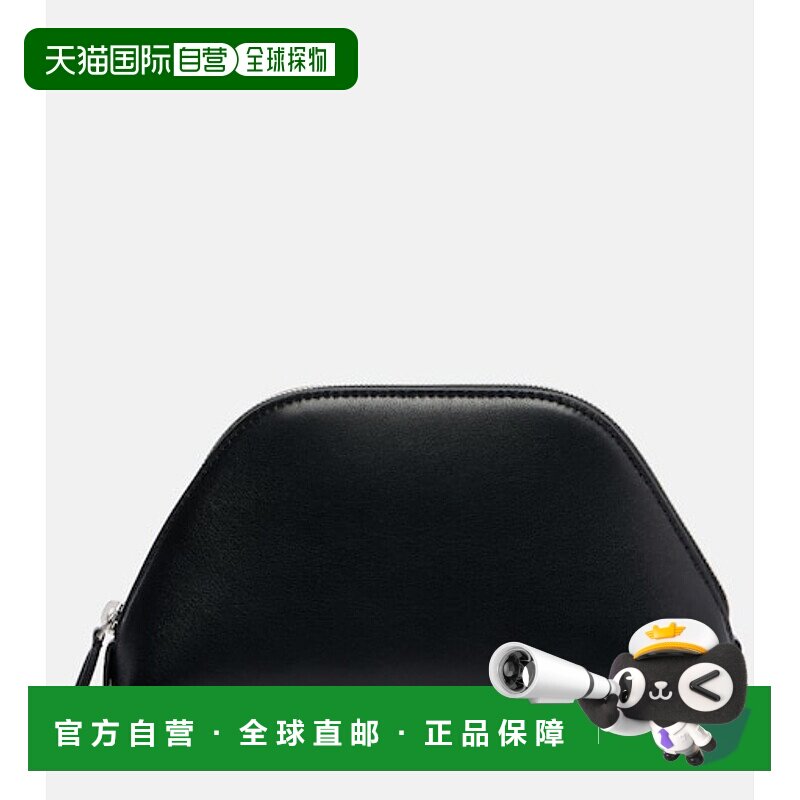 1h可退 潮奢 The Row 女士 Devon 迷你皮革手包 black黑色 舒适时