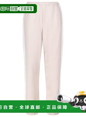 1h可退 潮奢 Staud 女士 Cambrie 棉质运动裤 grey灰色 舒适时尚