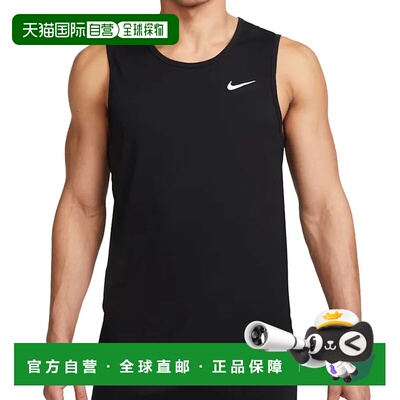 1h可退 NIKE 男士运动服 DV9841010NERO CO 黑色 CANOTTA UOMO TR