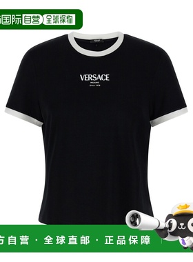 VERSACE 女士T恤 10226561A166852B020 SS2026 白色