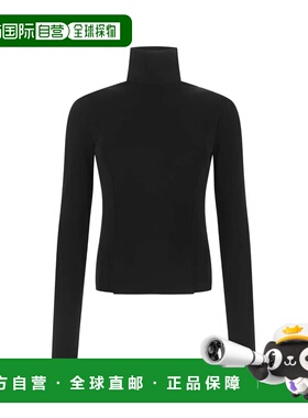 GIVENCHY 女士衬衫 BW60ZN30V7001 AW2022 黑色 Sweater with cut