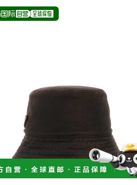 PRADA 男士帽子 2HC13716IFF0192 AW2025 棕色 Brown cotton buck