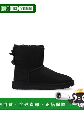 1h可退 UGG 女士雪地靴 10165010BLK CO 黑色 'Mini Bailey Bow I