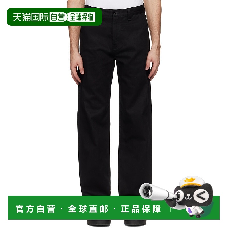 1h可退 潮奢 Nudie Jeans 男士 黑色 Tuff Tony 长裤 120242