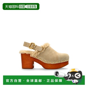 AW2025 CH25W10VTZ23W 花色 Heeled ‘Jean CHLOÉ clogs 女士凉鞋