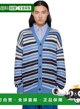 1h可退 潮奢 Marni 玛尼 男士 蓝色 & 黑色 Lightweight Fuzzy Wu