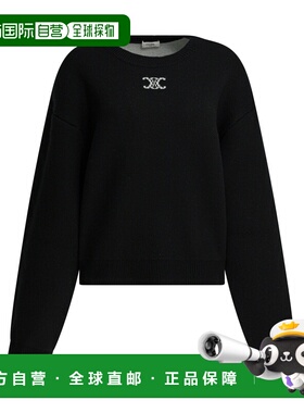 CELINE 女士卫衣 RY0M40X7338OF SS2026 黑色 长袖毛衣