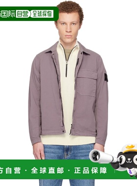 1h可退 潮奢 Stone Island 石头岛 男士 紫色 1200013 Stretch Or