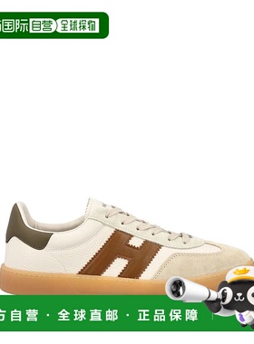 HOGAN 男士休闲鞋 HXM6470FB60UWR826N SS2026 男鞋卡其色德训鞋