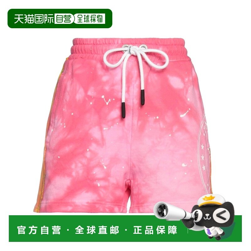 1h可退 潮奢 Palm Angels 棕榈天使 女士 短裤 pink粉色 舒适时尚,女装/女士精品,休闲裤,淘宝优惠券,粉丝福利购,淘宝优惠卷