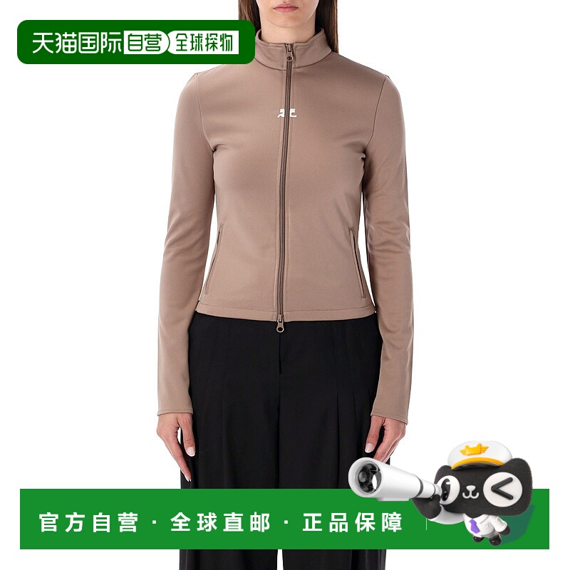 1h可退 潮奢 Courreges 女士 COURRÈGES 针织拉链夹克 325JVE133J