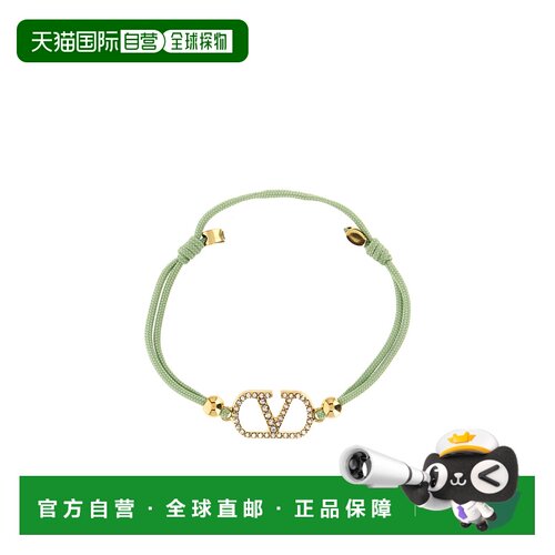 VALENTINO 女士手链手镯 WJ0X85RLV5FJ AW2026 绿色 VLogo Signat