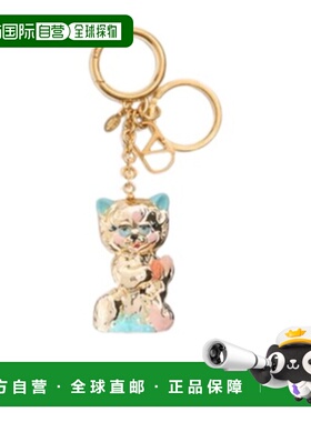 VALENTINO 女士钥匙扣 WP0AR1VQY9V2 SS2026 花色 包饰带钥匙圈