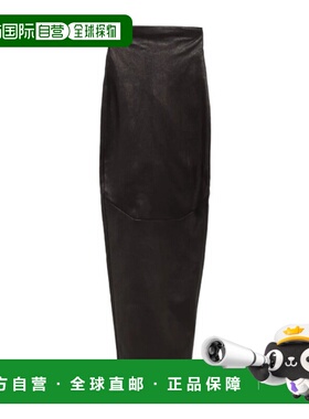 RICK OWENS 女士半身裙 RP01F6364LSV09 SS2026 黑色